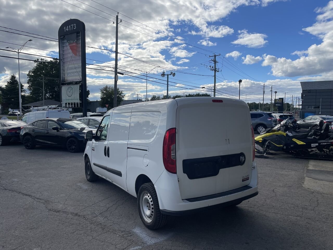 2021 RAM PROMASTER CARGO White  - photo #3