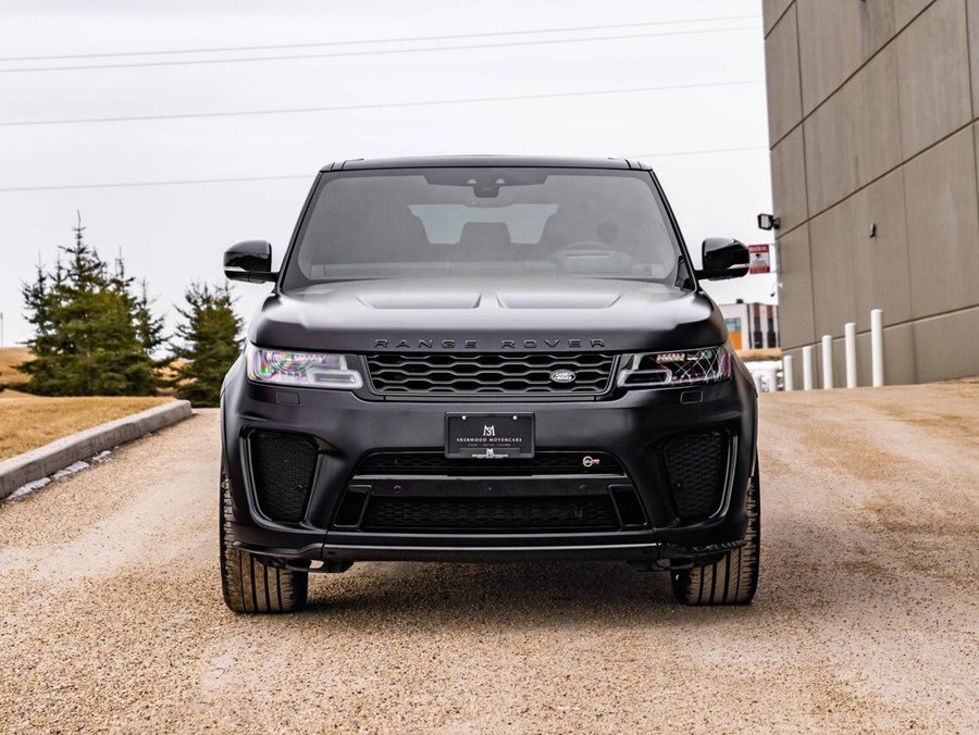 2019 Land Rover Range Rover Sport SVR (MESCALITO BLACK PEARL SATIN) Black