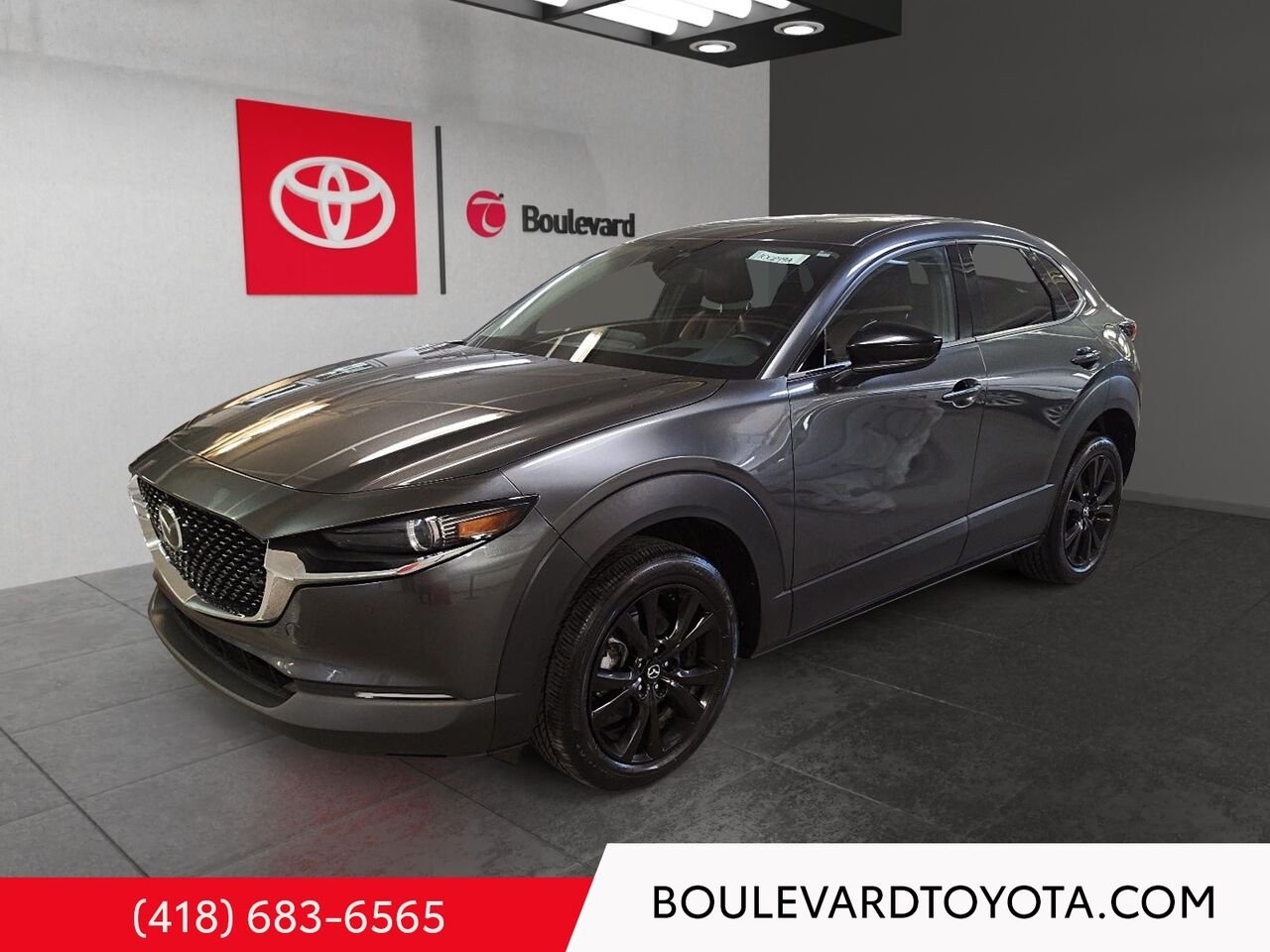 2022 Mazda CX-30 100249A-108 | GT, MOTEUR TURBO Grey Québec - photo #0