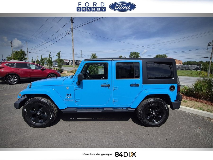 2017 Jeep Wrangler Unlimited Blue
