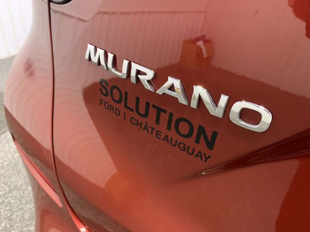 Nissan Murano SL AWD AWD+3.5L+ROOF+NAV+CUIR 2017 Rouge Châteauguay - photo #7