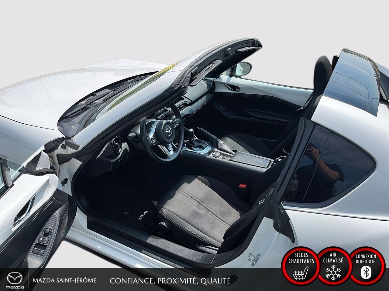 Mazda MX-5 RF 2023 Blanc Ste-Agathe des Monts - photo #18