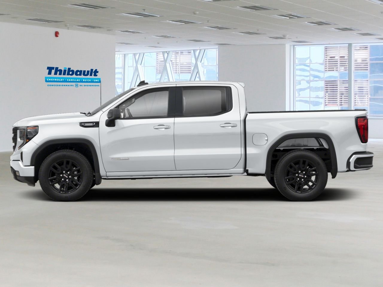 GMC Sierra 1500 Elevation cabine multiplace 4RM 157 po 2026 BLANC SOMMET Sherbrooke - photo #2