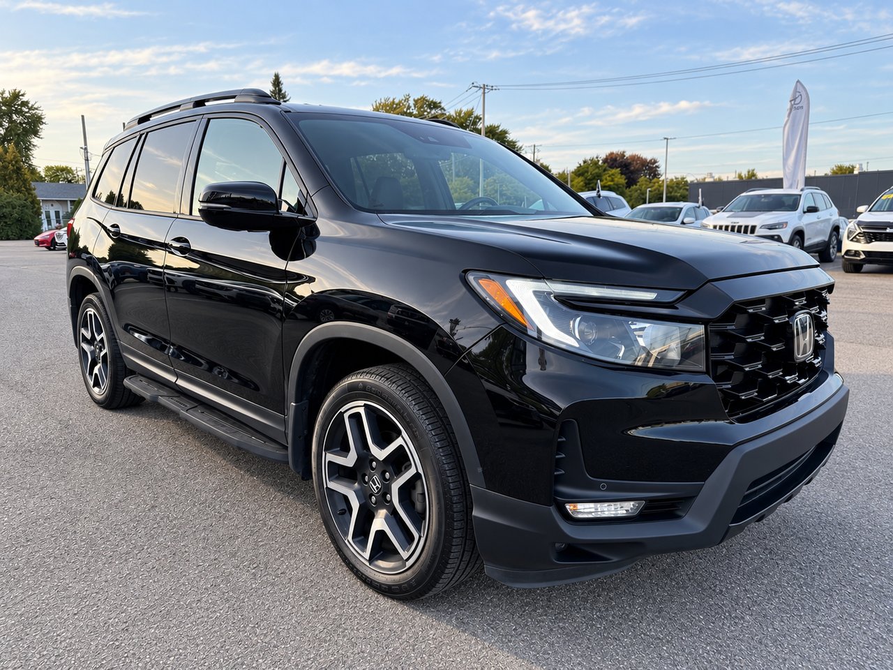 Honda Passport JAMAIS ACCIENTÉ / AWD (4X4) / APPLE CARPLAY ET ANDROID AUTO 2023 Noir Châteauguay - photo #3