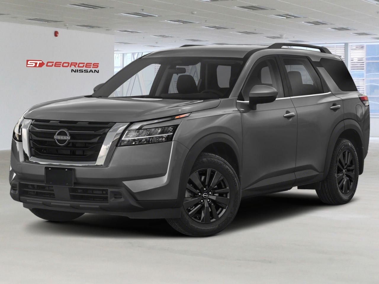 Nissan Pathfinder 2023 Gris Saint-Georges - photo #0