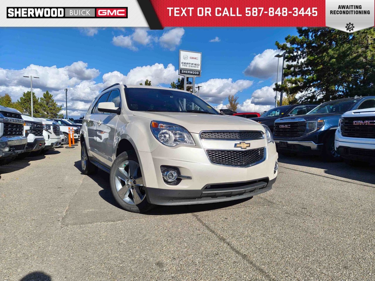 2015 Chevrolet Equinox AWD 4dr LT w/2LT White Sherwood Park - photo #0