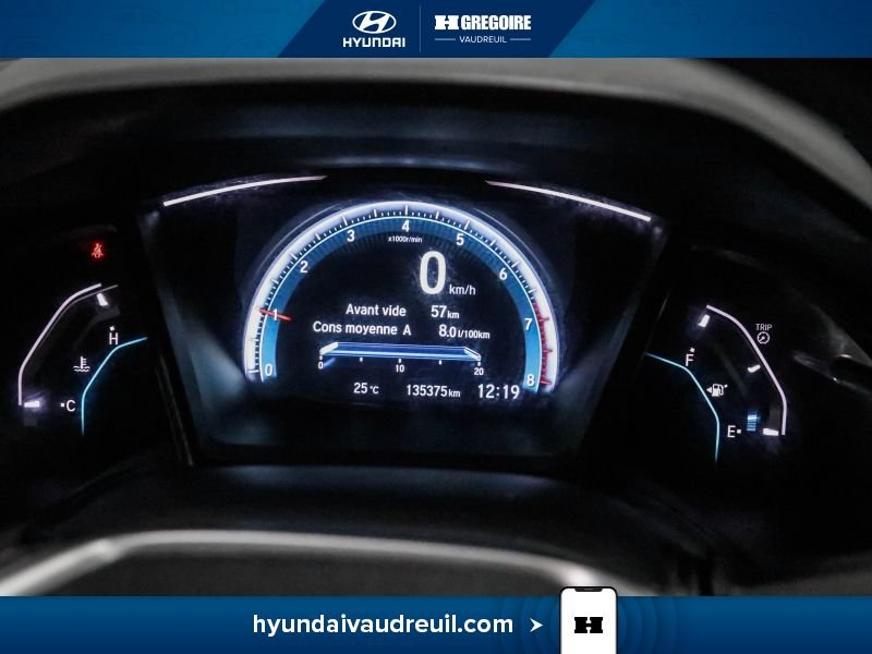 Honda Civic 2018 Blanc Blainville - photo #23