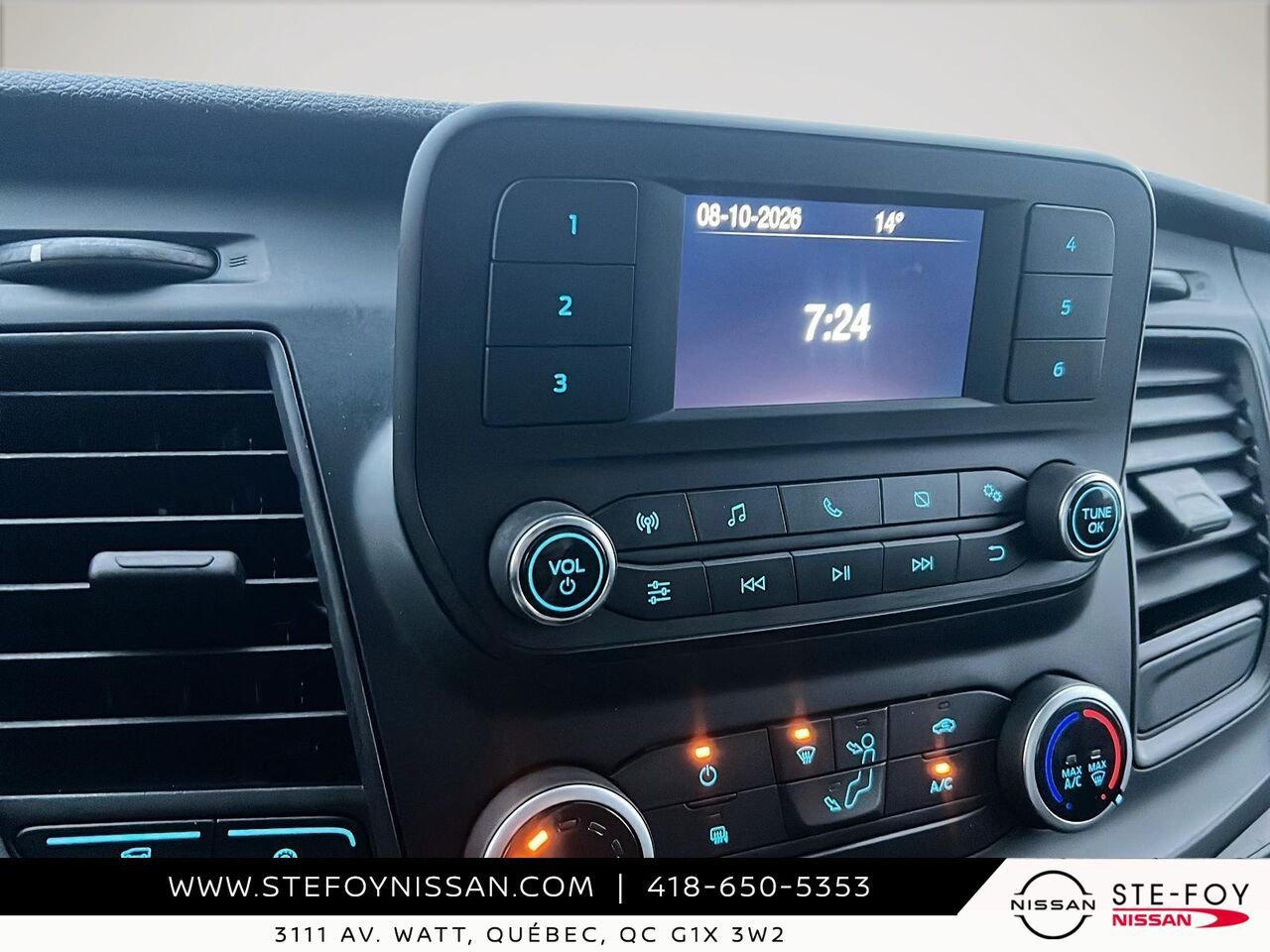 2024 Ford Transit fourgon tronqué White Ste-Foy - photo #17