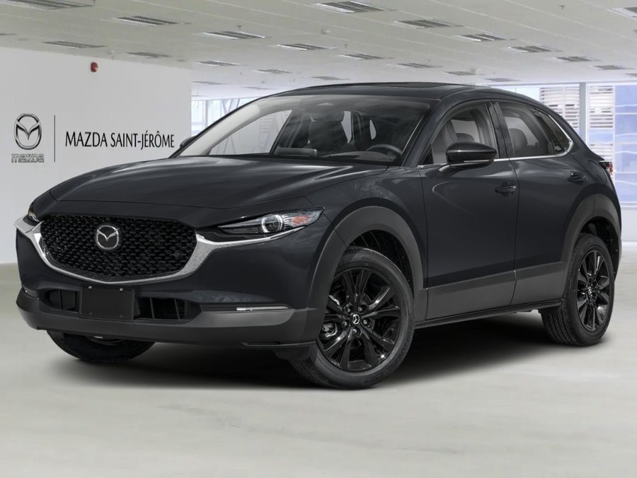 MAZDA CX-30 GT TI avec moteur turbo | TOIT OUVRANT | CUIR | VOLANT CHAUFFANT | CAMÉRA DE RECUL 2026 Noir de jais mica