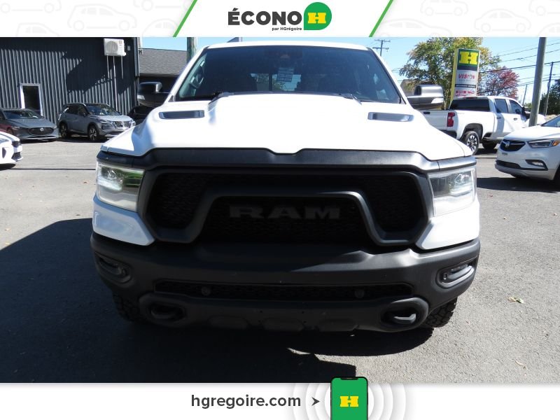 Dodge Ram V3591A | Rebel TOIT PANORAMIQUE + SIEGE CHAUFFANT 2021 Blanc Laval - photo #1