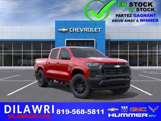 2026 CHEVROLET Colorado WT cabine multiplace 4RM RADIANT RED TINTCOAT