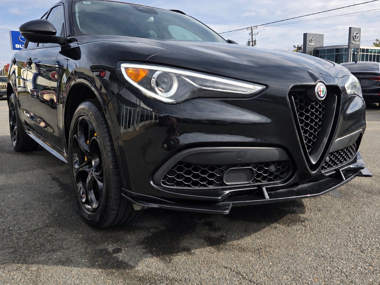 2021 Alfa Romeo Stelvio Black Granby - photo #8