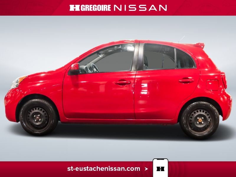 2017 Nissan MICRA Red Saint-Eustache - photo #5