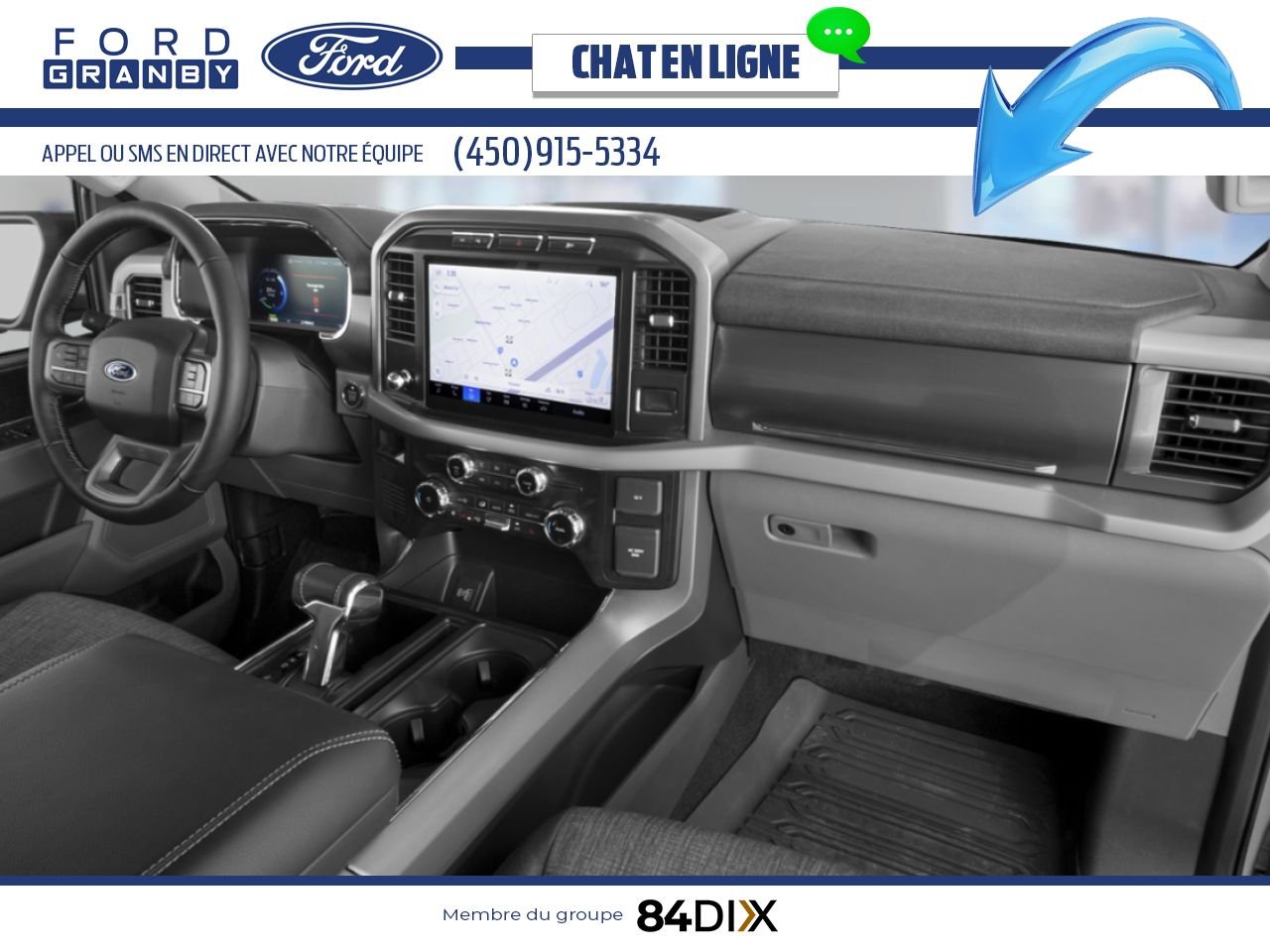 Ford F-150 Lightning 2025 Gris carbonisé métallisé Granby - photo #3