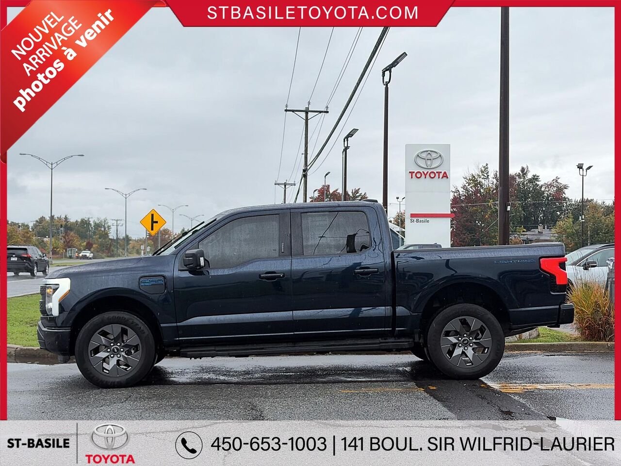 Ford F-150 LIGHTNING 2024 Bleu Saint-Basile-le-Grand - photo #1