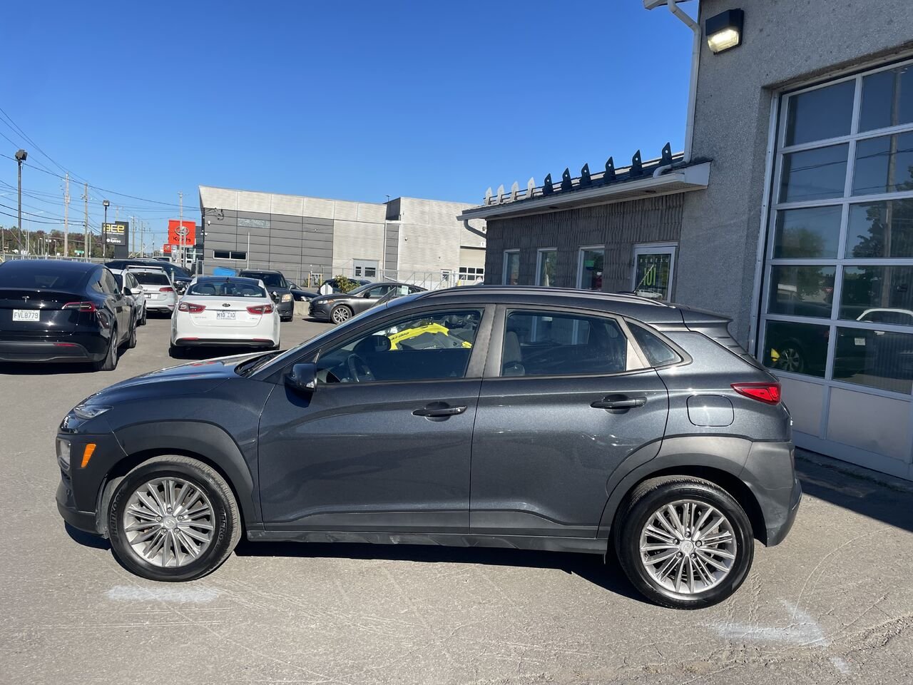 2018 Hyundai Kona Grey  - photo #8