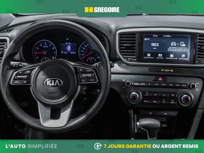 Kia Sportage 820667 | LX AWD AUTO AC MAGS CAM RECULE BLUETOOTH 2020 Blanc Laval - photo #16