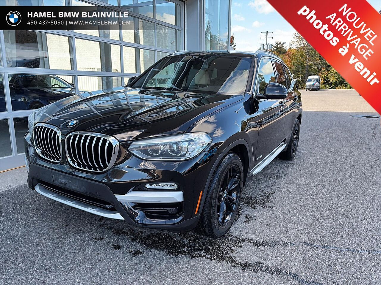 Black 2018 BMW X3 SUV / Crossover All-Wheel Drive Automatic