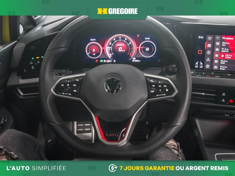 2022 Volkswagen Golf GTI Yellow Blainville - photo #17