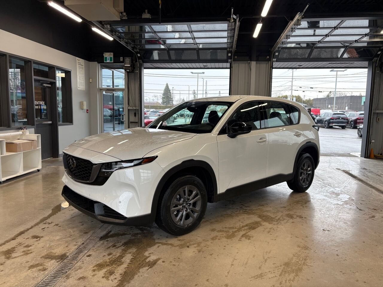 MAZDA CX-5 GX TI 2026 Blanc rhodium métallisé Châteauguay - photo #1