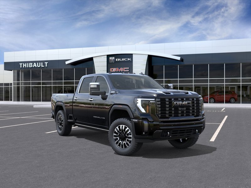 GMC Sierra 2500HD Denali Ultimate cabine multiplace 4RM 159 po 2026 NOIR ONYX