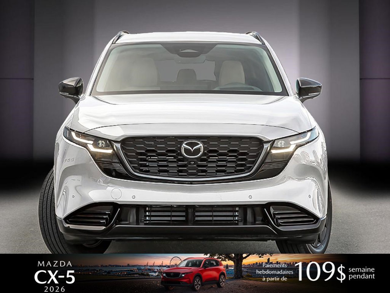 2026 Mazda CX-5 JM3KMCHA4T0197830 Rhodium White Metallic Mirabel - photo #1