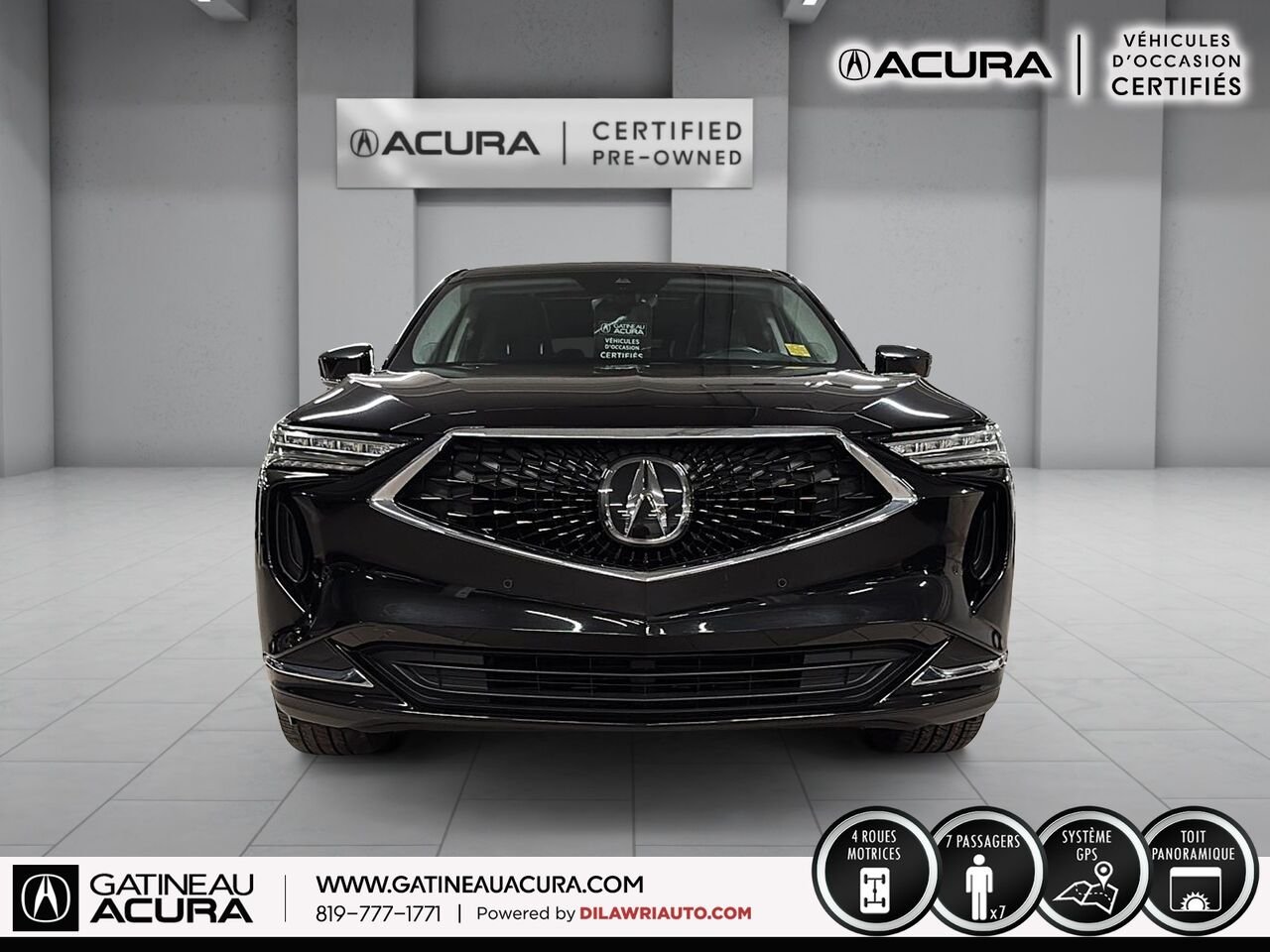 2024 Acura MDX Tech SH-AWD Black Gatineau - photo #13