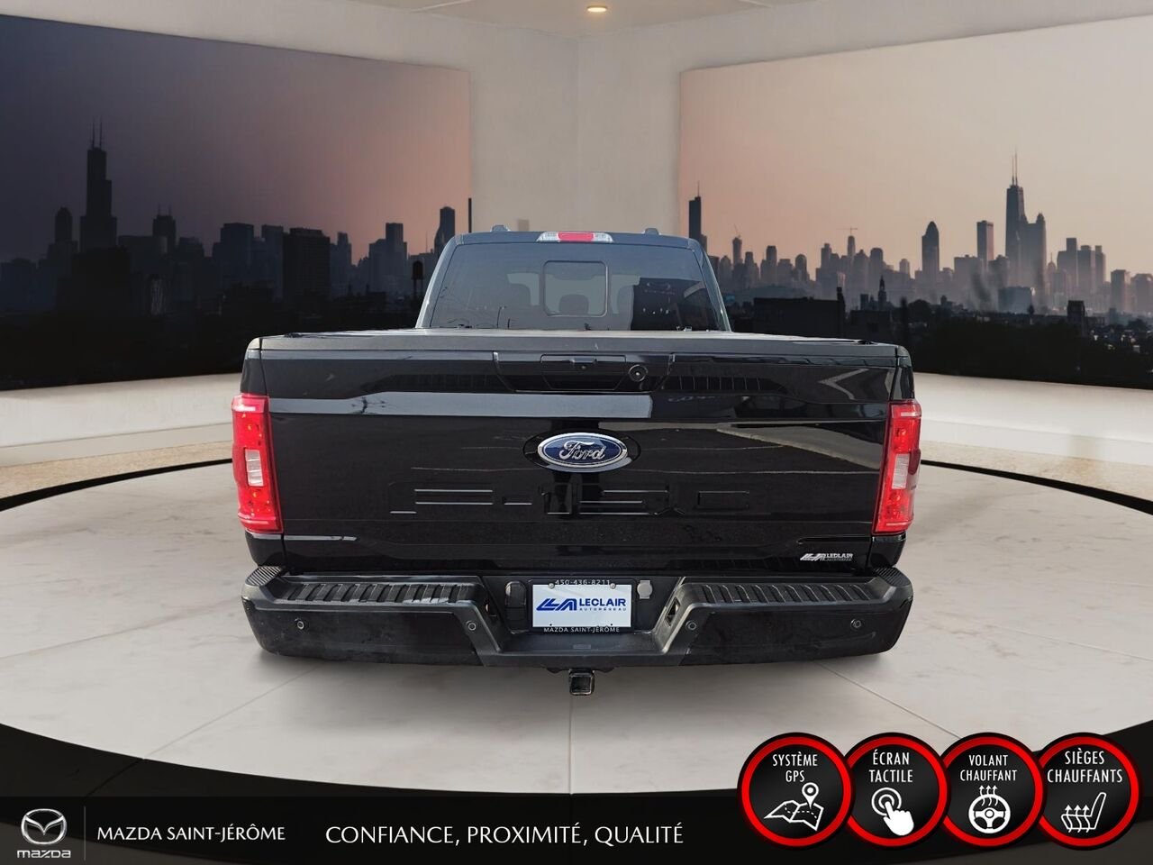 2023 Ford F-150 XLT SPORT | POWERBOOST 3.5L | GROS PNEUS | 4X4 | Black Saint-Jérôme - photo #6