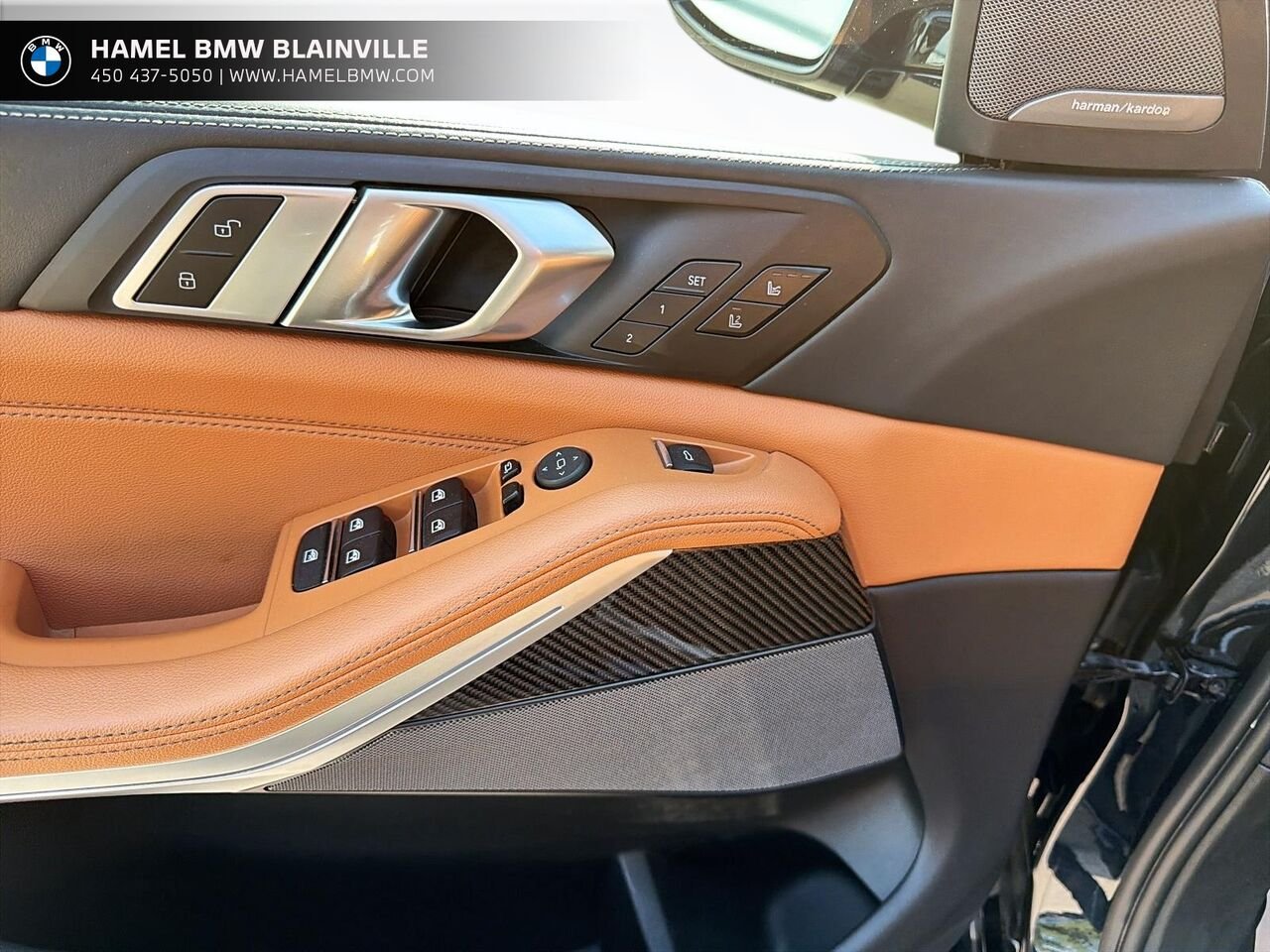 BMW X5 M50i véhicule d'activités sportives 2022 Bleu Blainville - photo #10