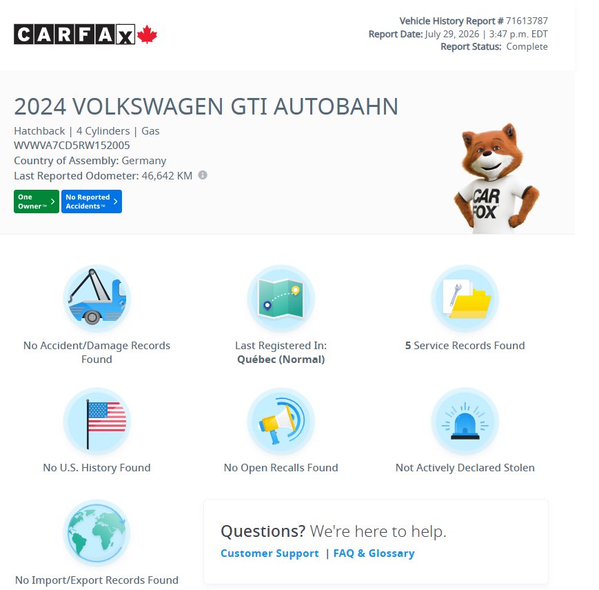 2024 Volkswagen Golf GTI Silver Notre-Dame-des-Prairies - photo #11