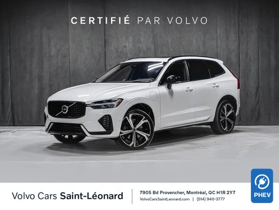 Volvo XC60 Recharge T8 ULTIMATE DARK 2023 Blanc