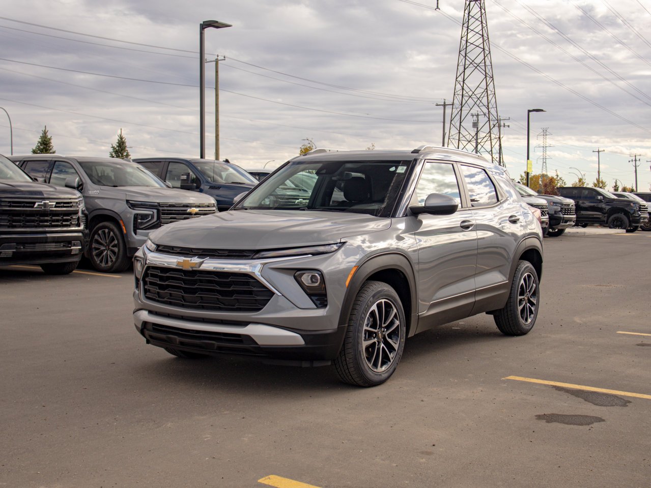 2025 Chevrolet Trailblazer AWD 4dr LT Grey Sherwood Park - photo #3