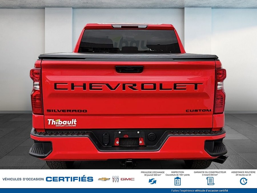 CHEVROLET SILVERADO Custom cabine multiplace 4RM 157 po 2023 Rouge