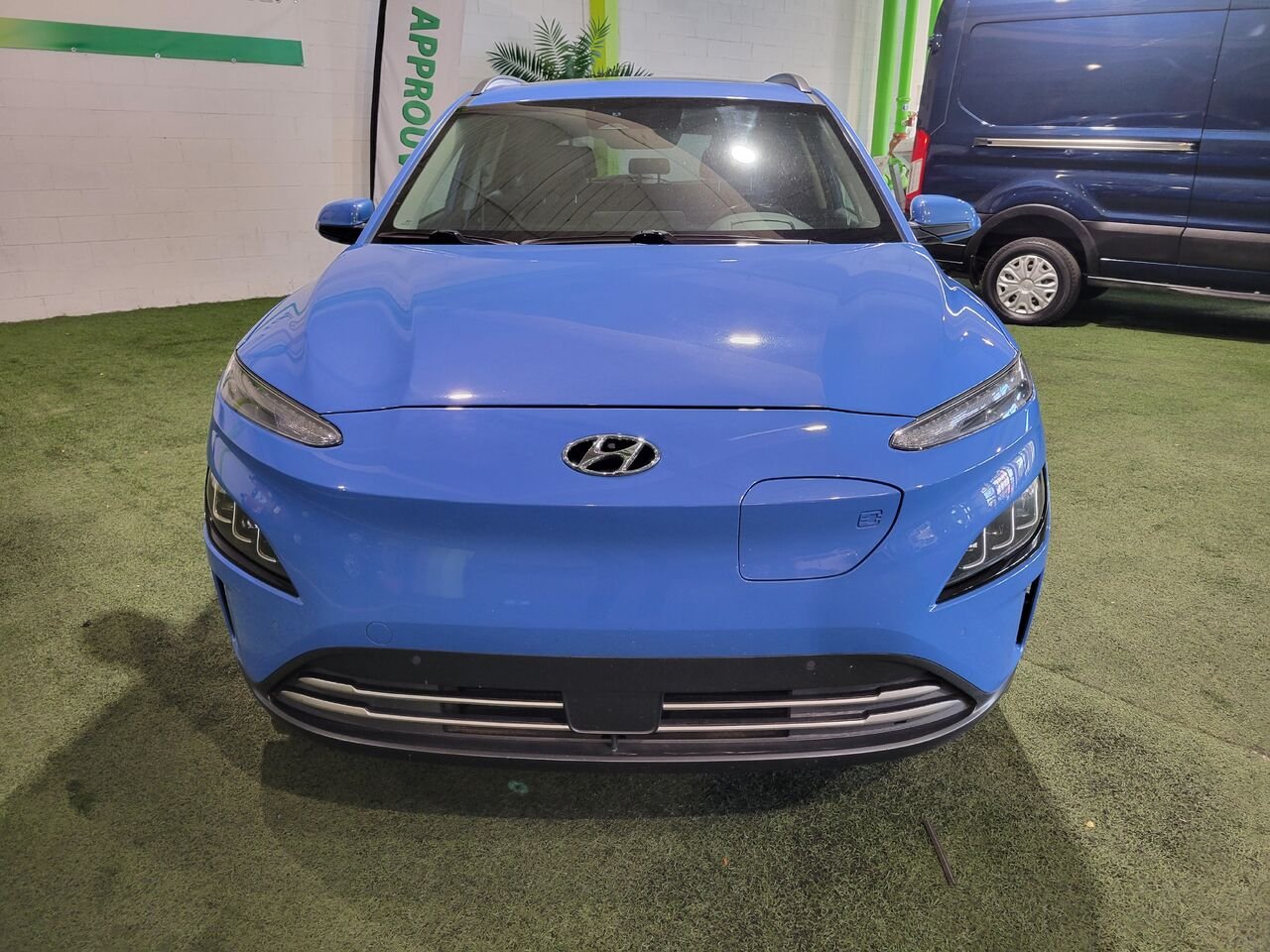 2022 Hyundai Kona Electric Blue  - photo #8