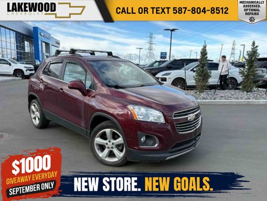 2016 Chevrolet Trax LTZ AWD 1.4T | Power Sunroof Red