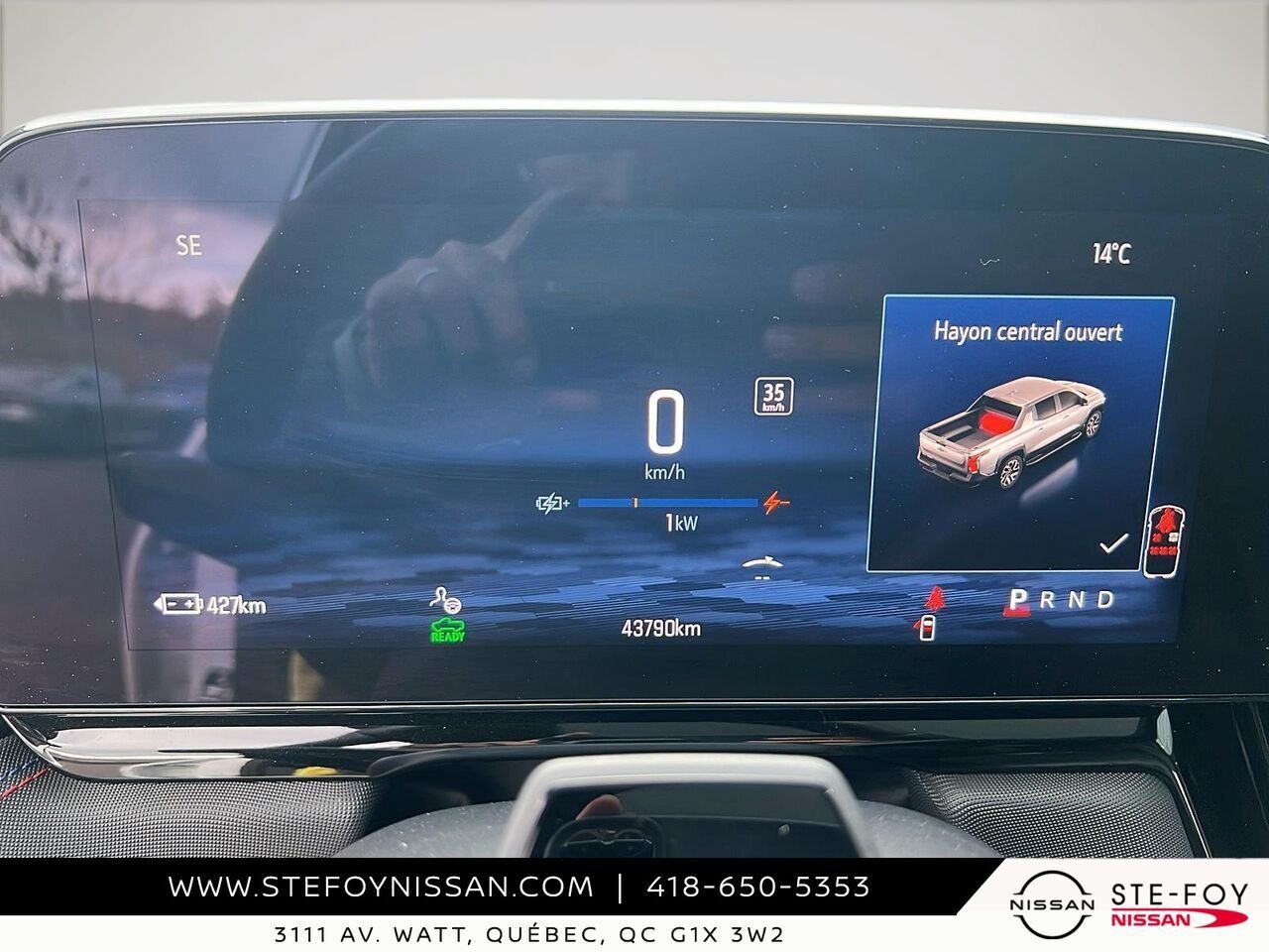 2024 Chevrolet Silverado EV RST CREW CAB autonomie 700km White Ste-Foy - photo #12