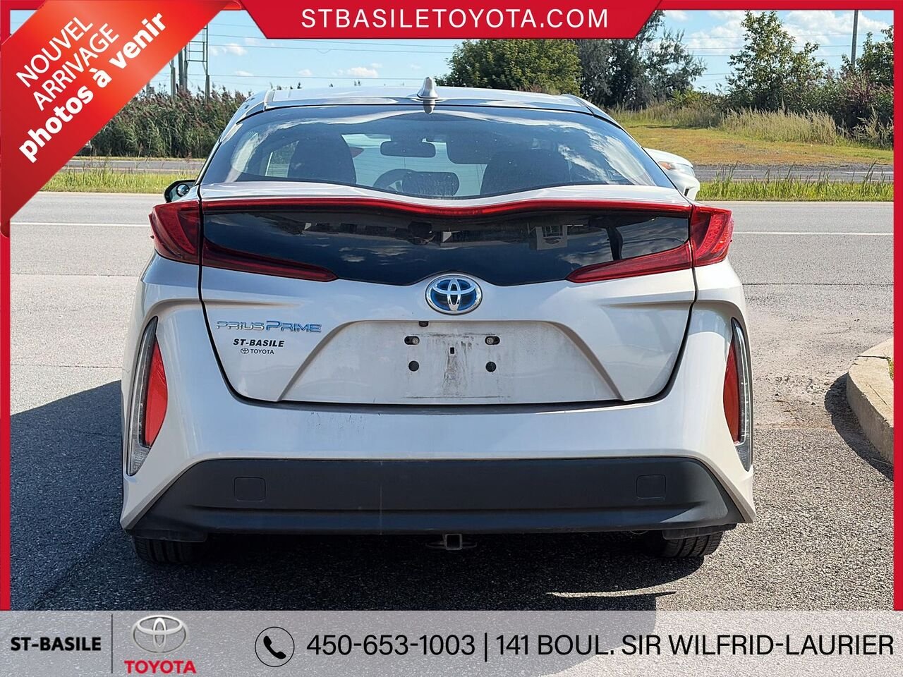 TOYOTA Prius Prime 2020 Argent Saint-Basile-le-Grand - photo #2