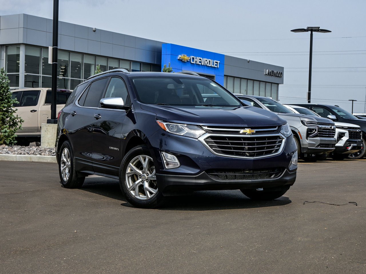 2018 Chevrolet Equinox AWD 4dr Premier w/3LZ Blue Sherwood Park - photo #1