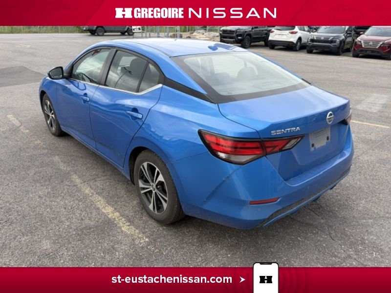 Nissan Sentra SR4808 | SV DEM. A DISTANCE SIEGES CHAUFFANTS APPLE CARPLAY 2021 Bleu Laval - photo #8