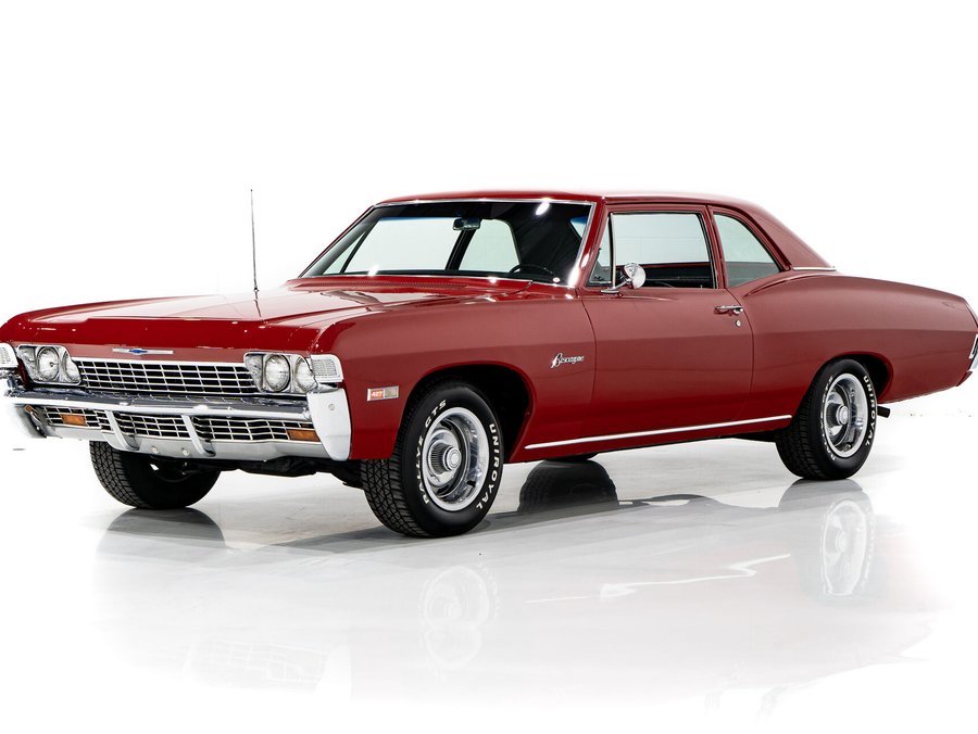Chevrolet Biscayne 1968 1968 Rouge