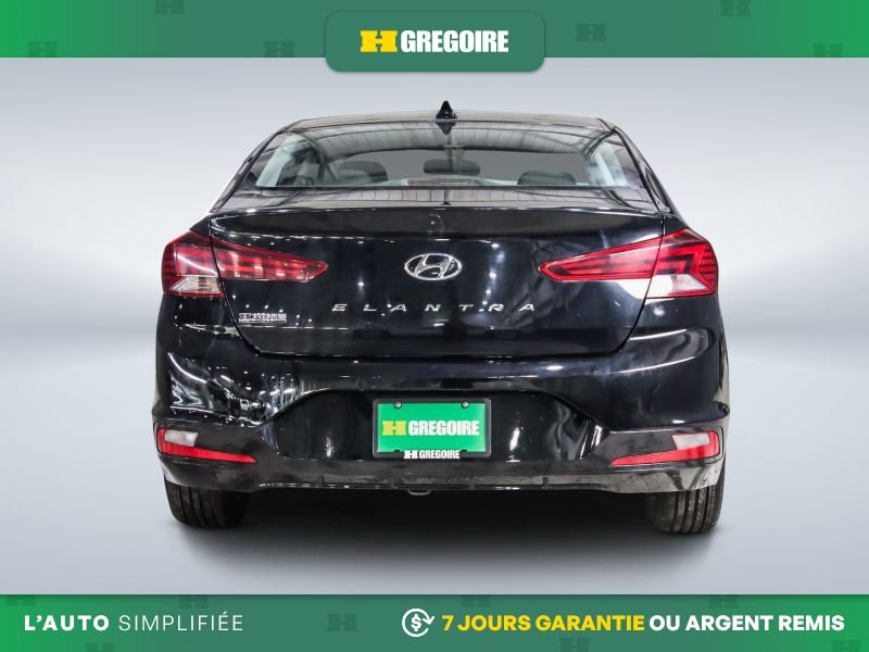 Hyundai Elantra 2020 Noir Saint-Eustache - photo #5