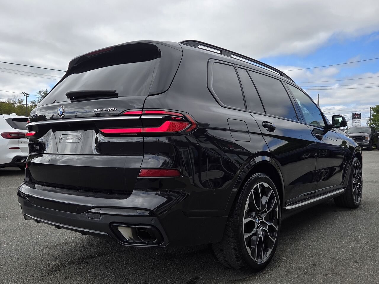 BMW X7 40i xDrive 2023 Noir Granby - photo #6
