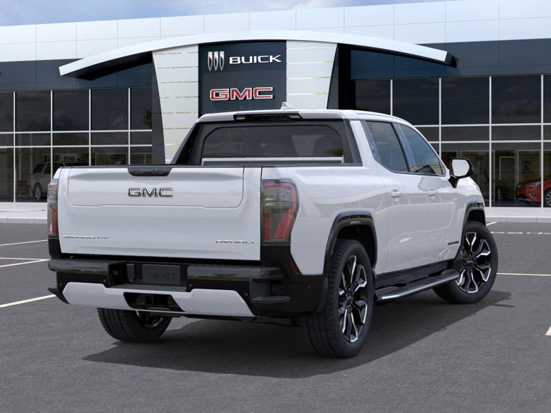 GMC Sierra EV Denali à autonomie prolongée 2025 Blanc sommet