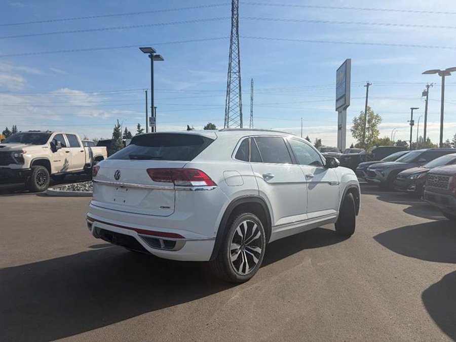 2020 Volkswagen Atlas Cross Sport Execline 4Motion 3.6L | Panoramic Sunroof White