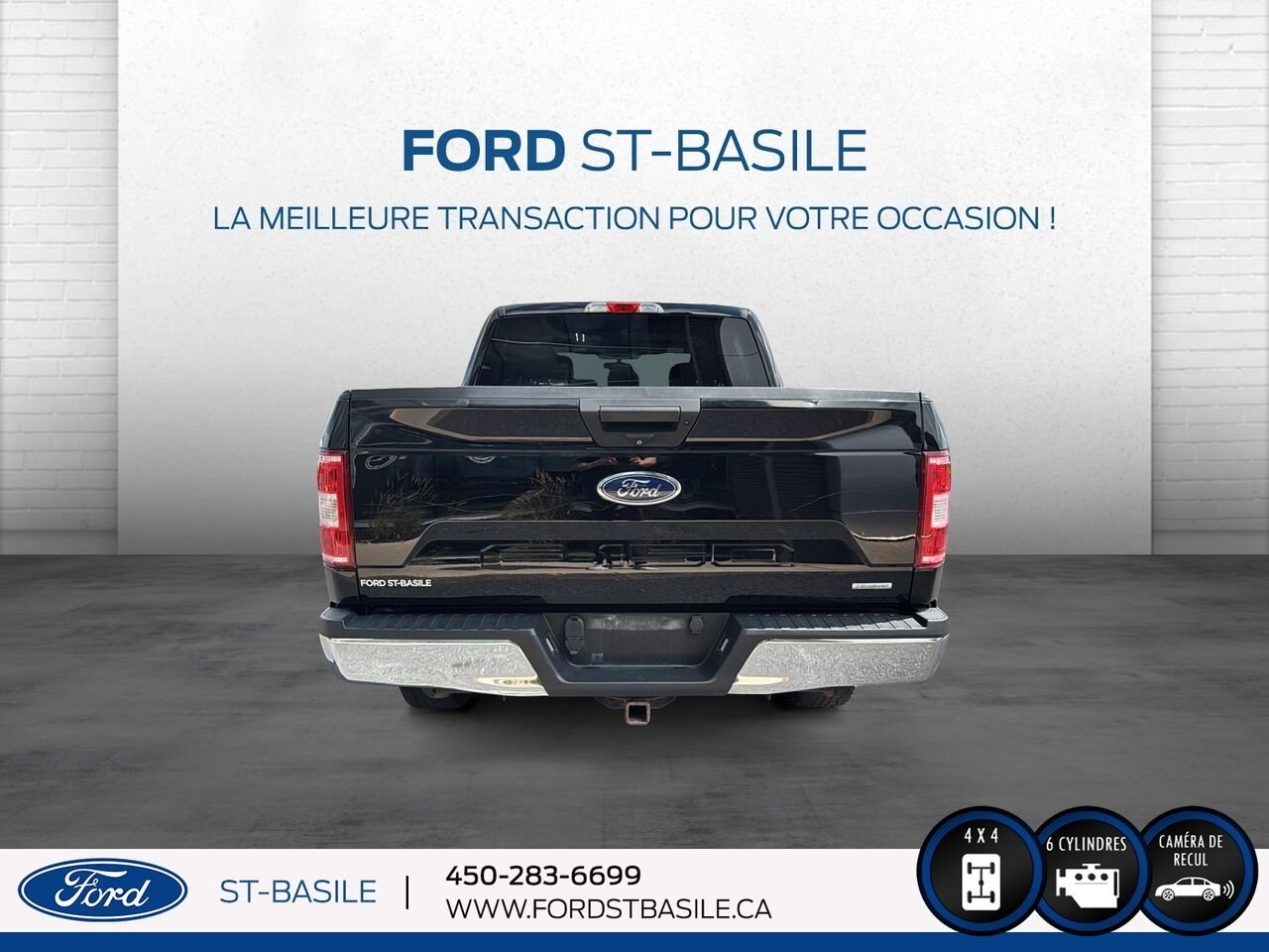 2018 Ford F150 Black Saint-Basile-le-Grand - photo #6