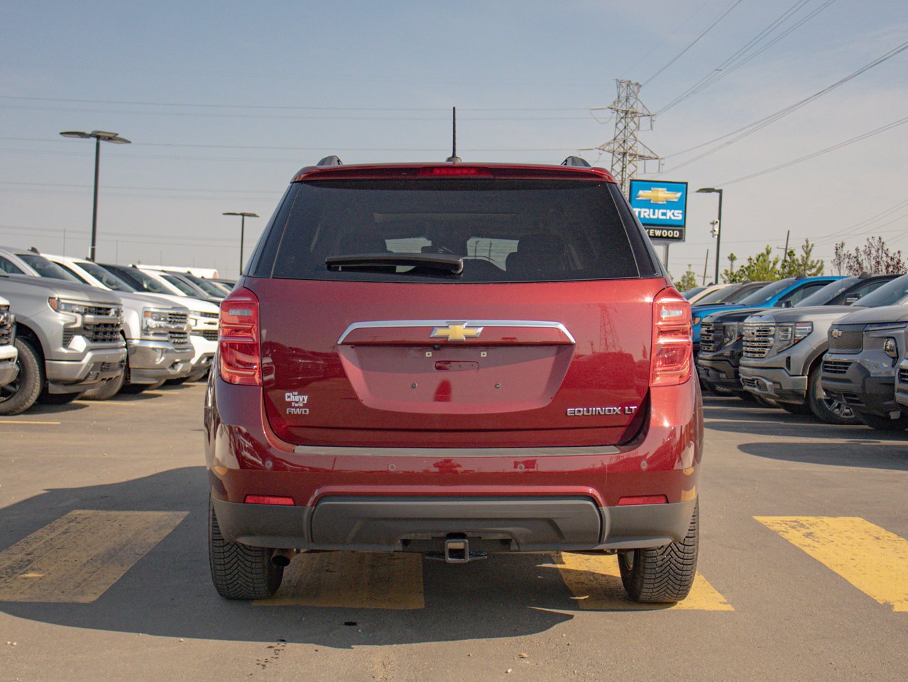 2016 Chevrolet Equinox AWD 4dr LT Red Sherwood Park - photo #7