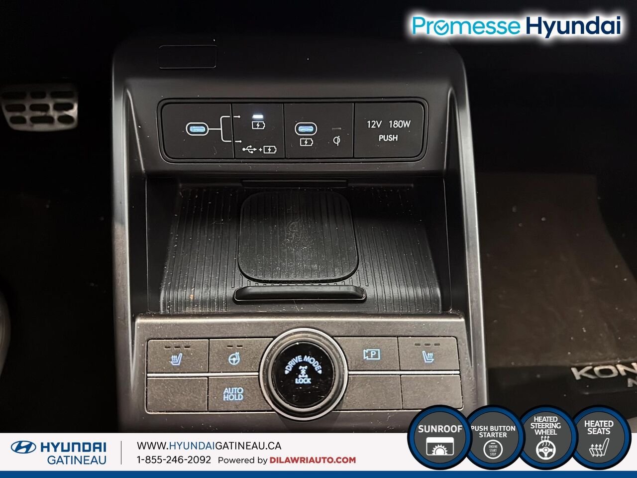 2024 Hyundai Kona White Gatineau - photo #19