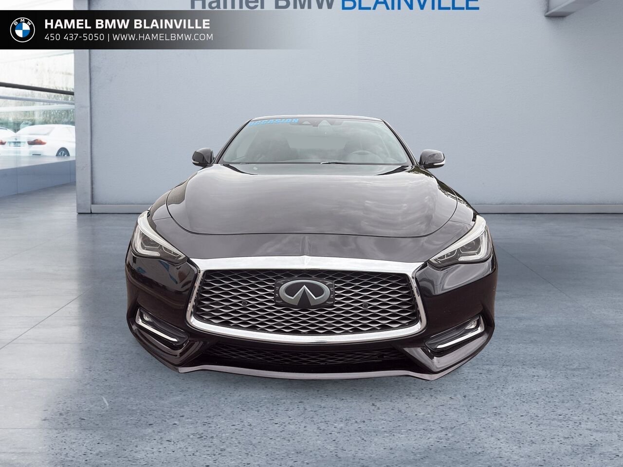 INFINITI Q60 3.0t coupé 2 portes 2017 Noir Blainville - photo #1