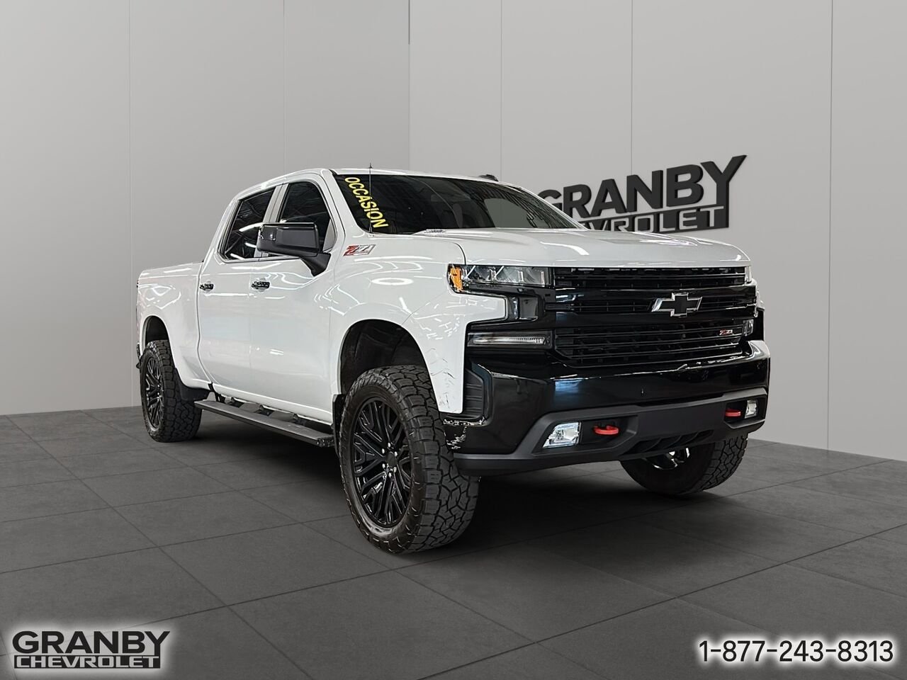 Chevrolet Silverado 1500 LTD LT Trail Boss CREWCAB DIESEL BOITE 6.6 | 25-1110A 2022 Blanc Granby - photo #2