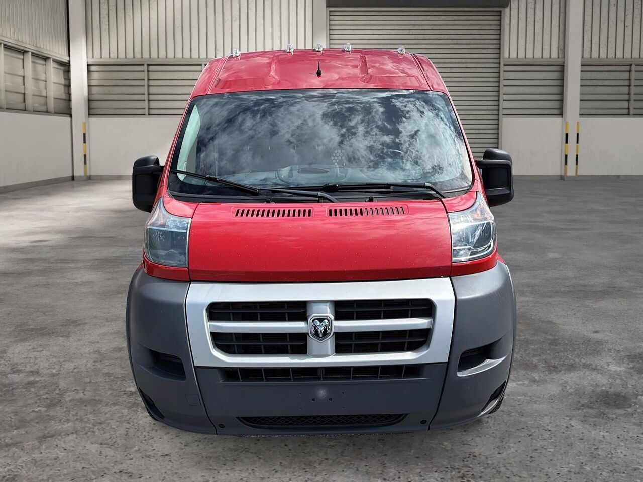 Red 2014 RAM ProMaster Van Front-Wheel Drive Automatic